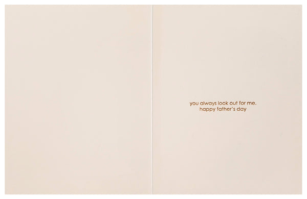 Father's Day Greeting Card - Look Up To