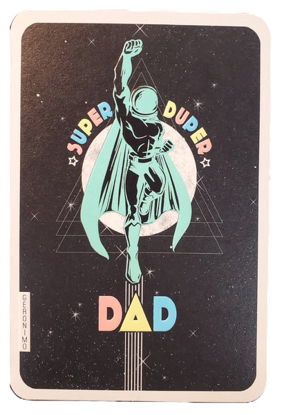 Father's Day Greeting Card - Super Duper Dad