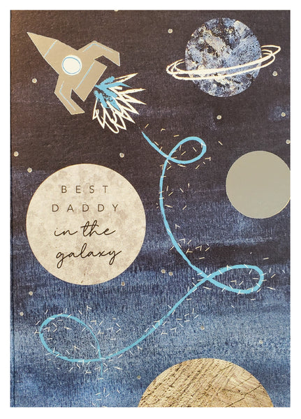 Father's Day Greeting Card - Best in the Galaxy