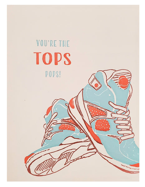 Father's Day Greeting Card - Tops