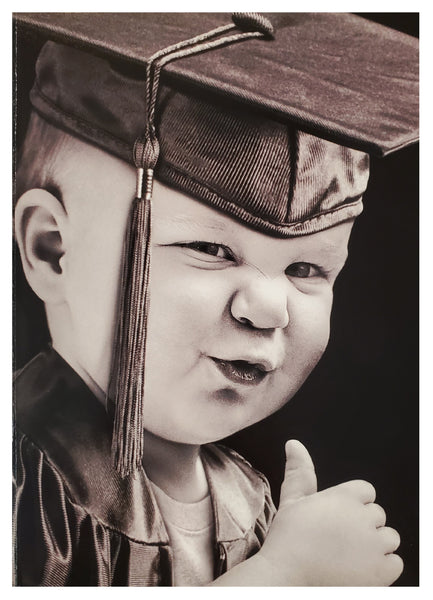 Graduation Greeting Card - Yeah...Baby
