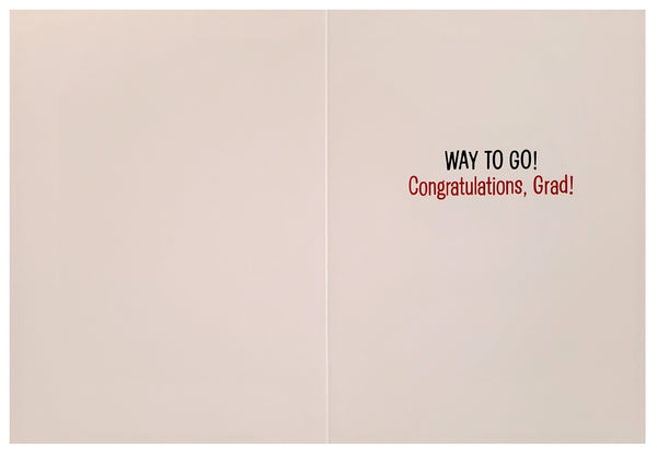 Graduation Greeting Card - Yeah...Baby