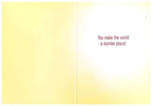 Friendship Greeting Card - Sunflower Friends