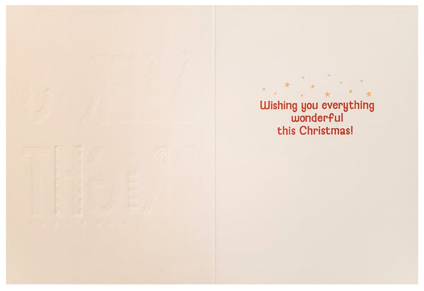 Christmas Greeting Card - Merry and Bright