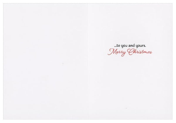 Christmas Greeting Card - Magnificent Christmas Tree