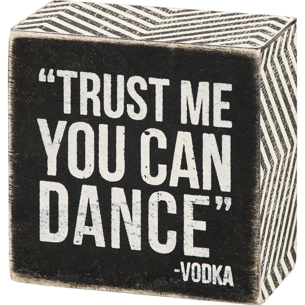 Box Sign - You Can Dance