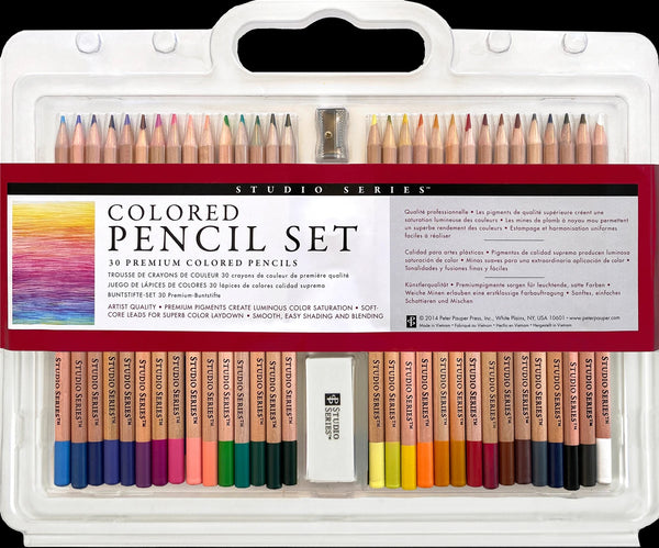 Studio Premium Colored Pencil Set - Set of 30