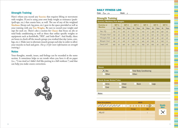 Workout Journal - A Daily Fitness Log