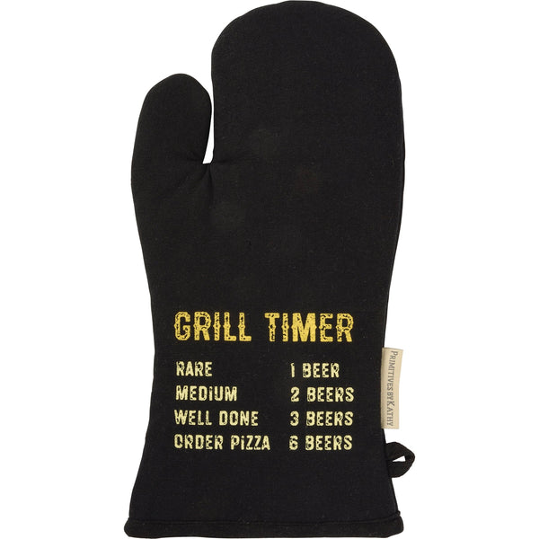 Grill Mitt and Pot Holder Set