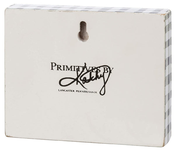 Wood Block Sign - Gnome Happy Fall