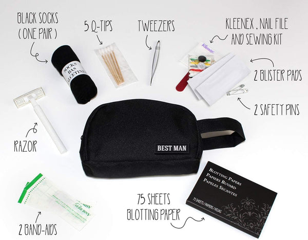 Best Man Wedding Day Survival Kit