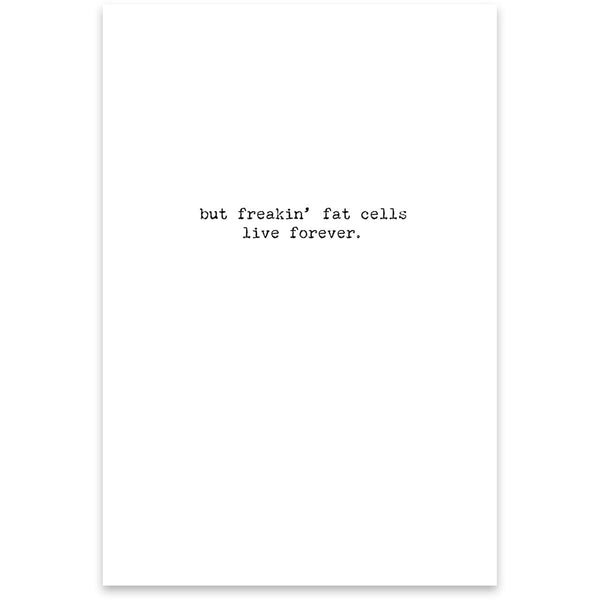 Just For Fun Greeting Card - Brain Cells