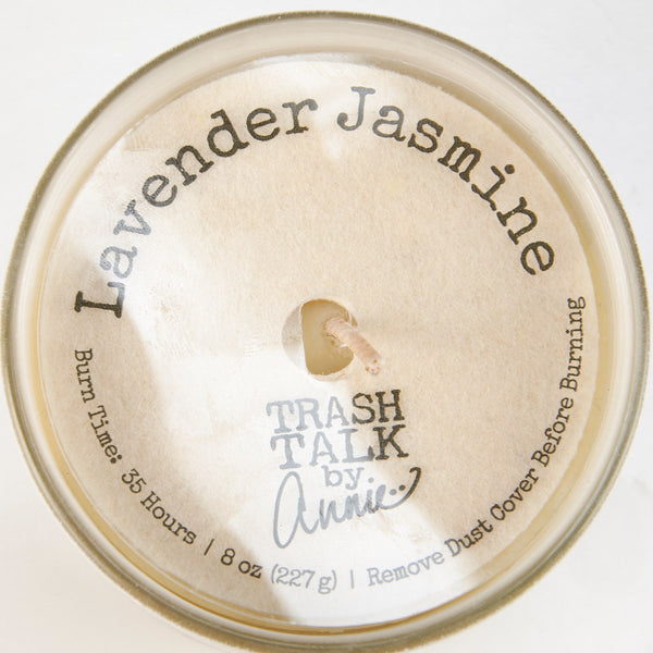 Funny Gift Invisible Jar Candle for Whores - Trash Talk by Annie