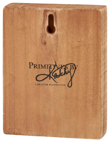 Wood Block Sign - Pumpkin Please