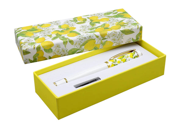 Designer Fountain Pen - Amalfi Lemons
