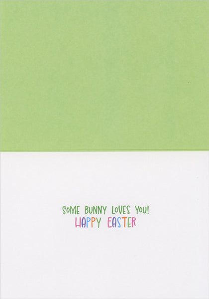 Easter Greeting Card - Corgi Carrying an Easter Basket