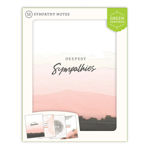 Sympathy Note Card Multipack - 16ct.