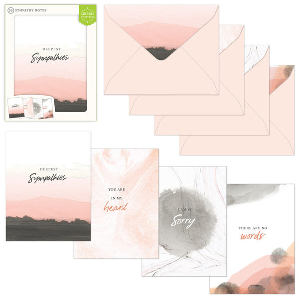 Sympathy Note Card Multipack - 16ct.