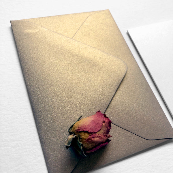 Wedding Greeting Card - My Bride, with Wax Seal