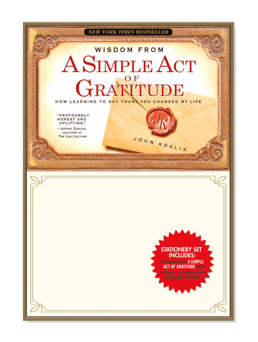 Stationery Set - A Simple Act of Gratitude