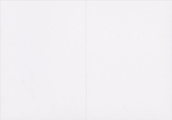 Blank Inside Greeting Card - Sunflower Face