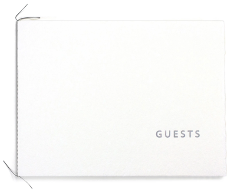 Soft-Cover Letterpress Mini Guest Book