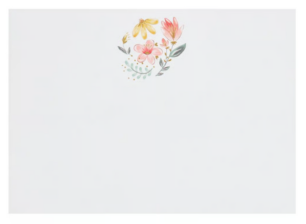 Luxury Social Stationery Set - Peach Melba