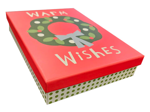 Small Decorative Gift Box - Warm Wishes