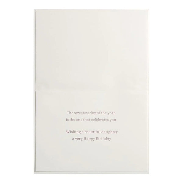 Luxury Birthday Greeting Card - Daughter Sweets