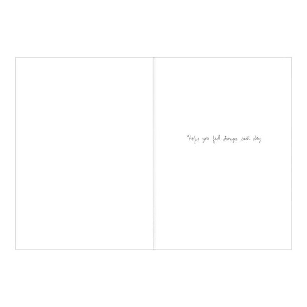 Luxury Get Well Greeting Card - Potted Plants