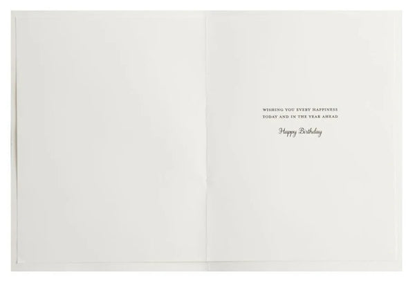 Luxury Birthday Greeting Card - Quilled Tree