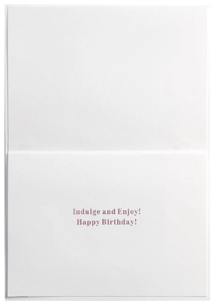 Luxury Birthday Greeting Card - Donuts