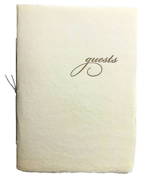 Mini Soft-Cover Letterpress Guest Book