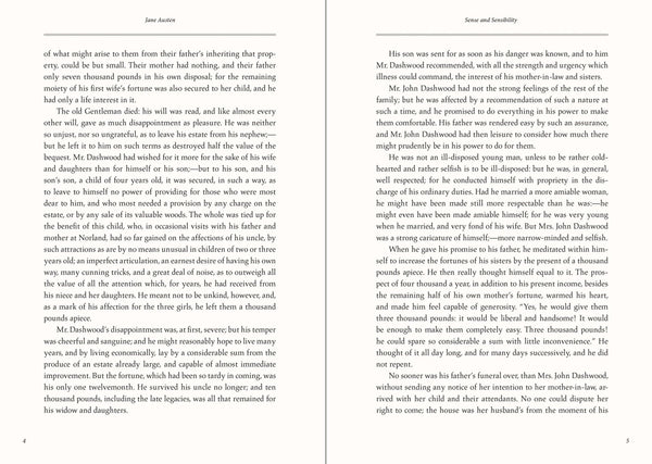 Novel - Sense and Sensibility