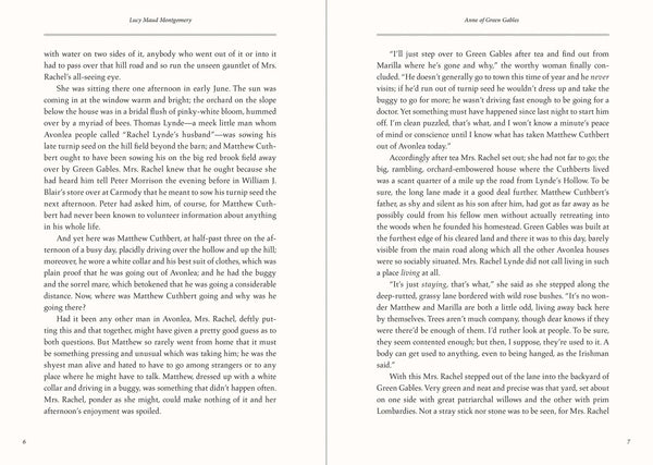 Novel - Anne of Green Gables