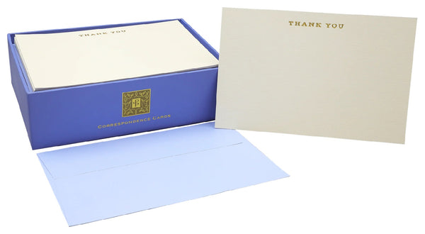 Correspondence Cards - Thank You