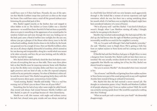 Novel - Anne of Green Gables