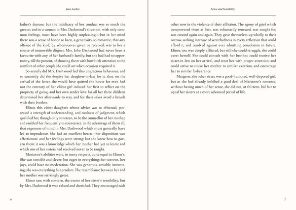 Novel - Sense and Sensibility