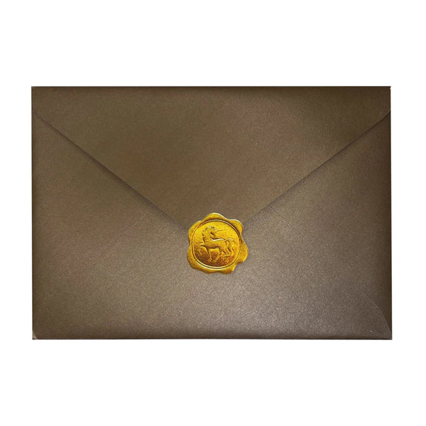 Luxury Thank You Greeting Card - World Map