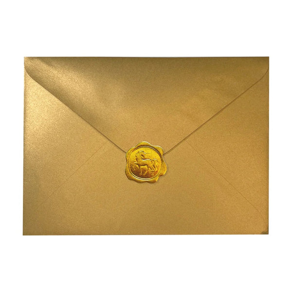 Luxury Romance Greeting Card - Stacked Love