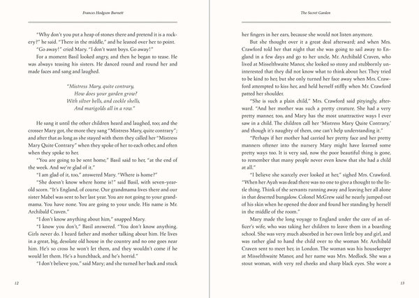 Novel - The Secret Garden