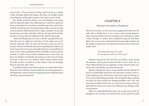 Novel - Anne of Green Gables