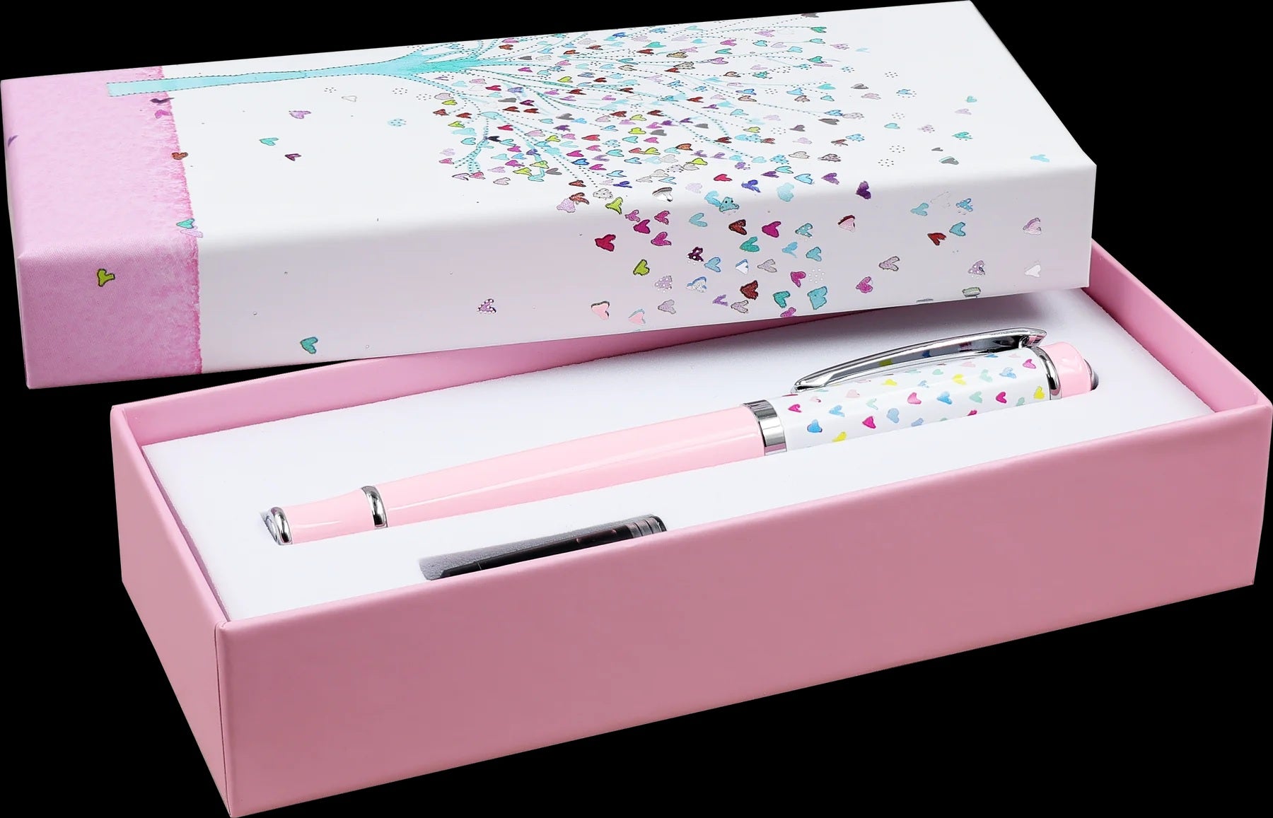 Tree of Hearts Fountain Pen with Gift Box