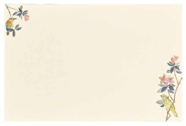Correspondence Cards - Bird Garden