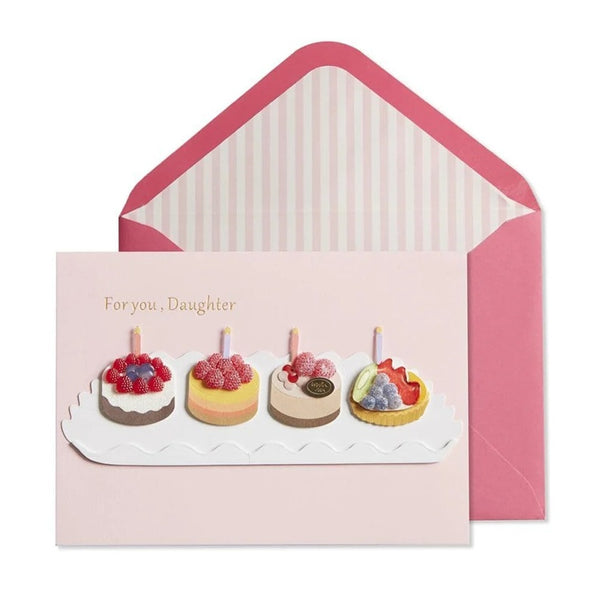 Luxury Birthday Greeting Card - Daughter Sweets