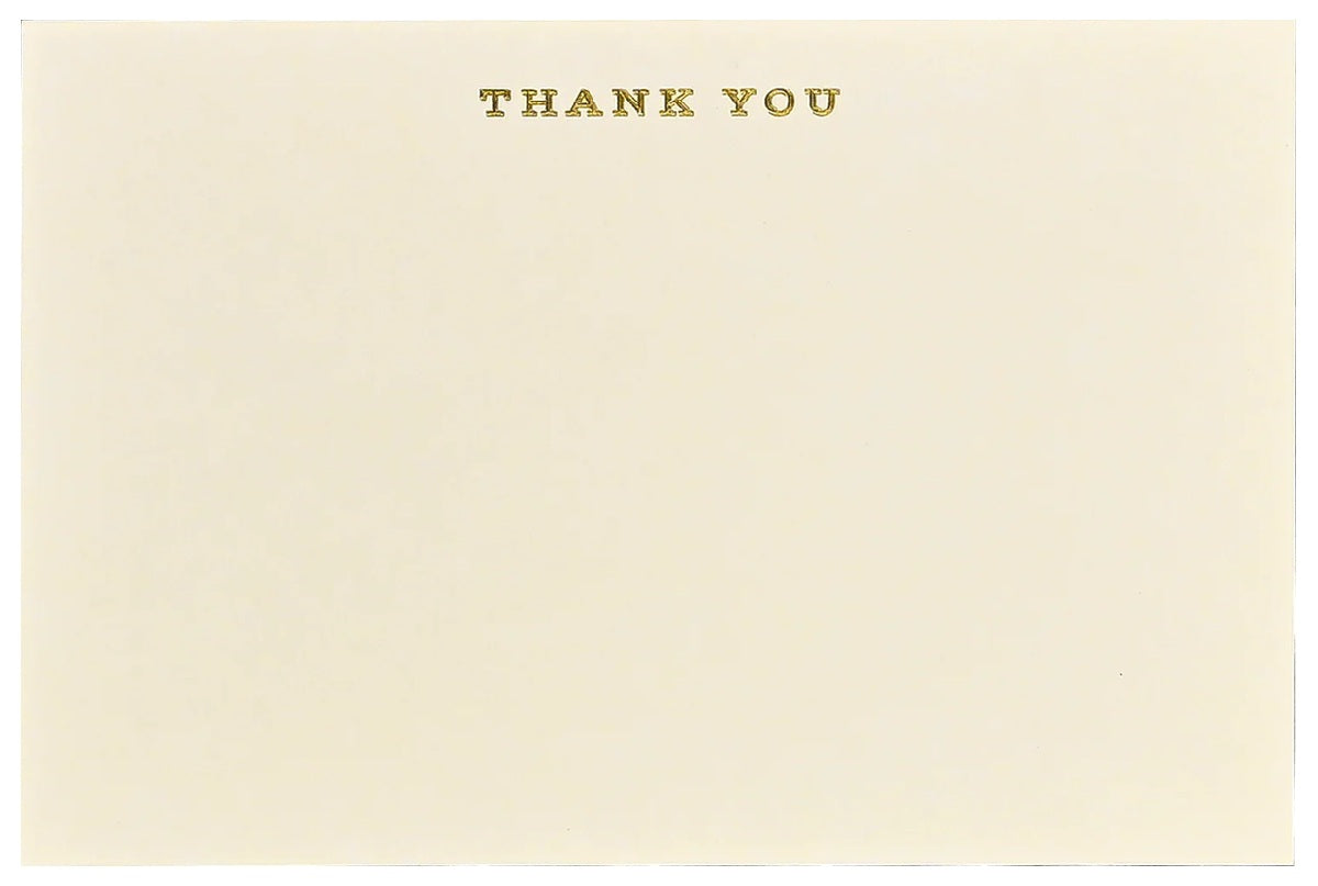 Correspondence Cards - Thank You