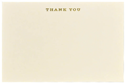 Correspondence Cards - Thank You
