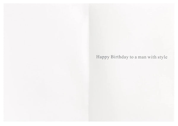 Birthday For Him Greeting Card - Checkered Shirt