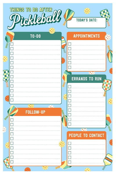 Note Pad - Pickleball