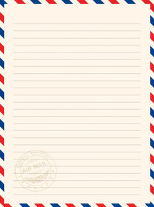 Airmail Letter-Perfect Stationery Box Set - 24 ct.